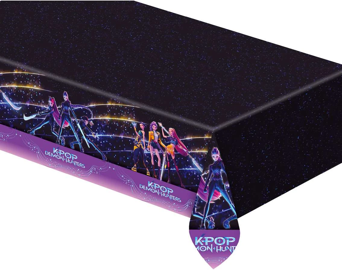 Plastic tablecloth K-POP DEMON HUNTERS 120x180cm